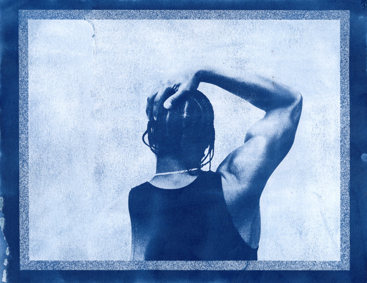 Glenn #3, 2025 | Variations | Original Cyanotypes | 8.5x11"