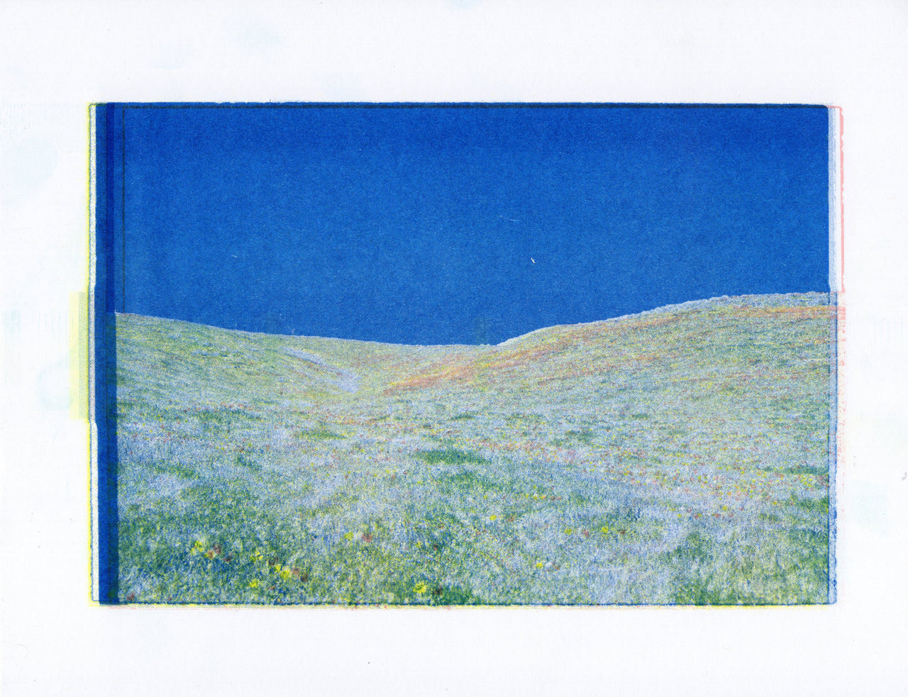 Poppy Fields, #4 | Risograph 2026