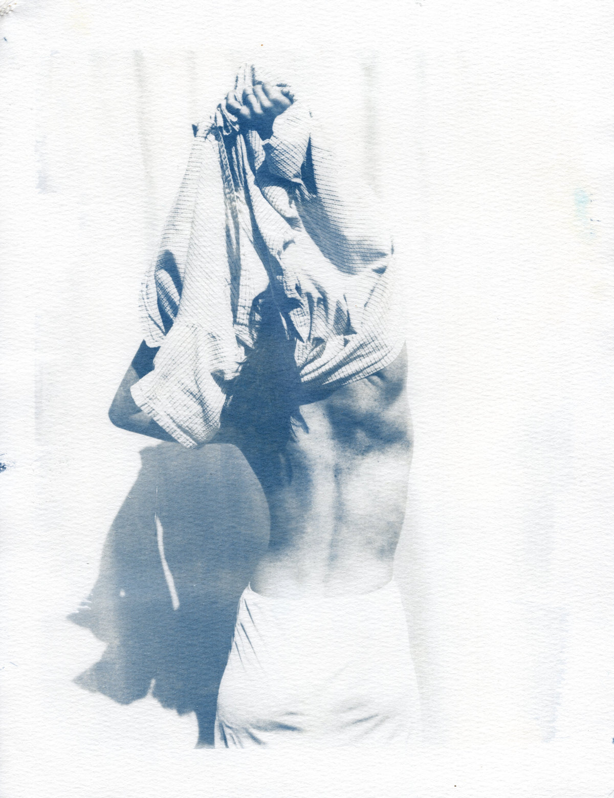 Kristiana, 2024 | Original Cyanotype Print | Ready to Ship