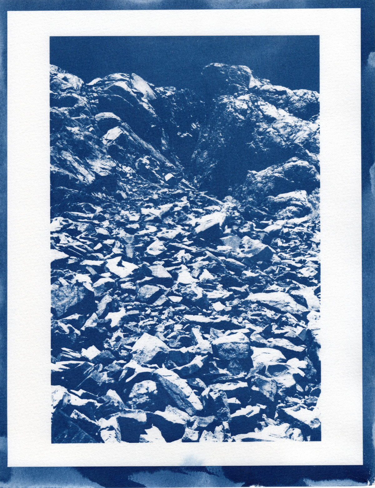 Kearsarge Pass | Cyanotype | 8.5x11"