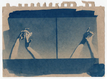 Theme: Hands | Original Cyanotype Prints | Ready to Ship