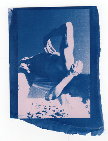 Jake, 2025, Variations| Cyanotype Print | 8.5x11"