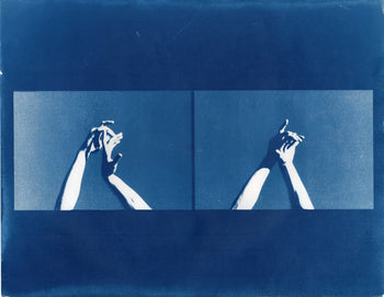 Theme: Hands | Original Cyanotype Prints | Ready to Ship