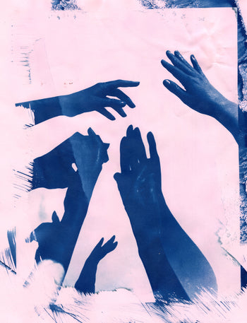 Theme: Hands | Original Cyanotype Prints | Ready to Ship