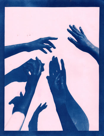 Theme: Hands | Original Cyanotype Prints | Ready to Ship