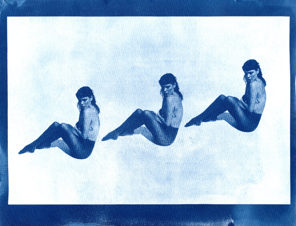 Dani, 2025, #3 | Original Cyanotype Prints | Ready to Ship