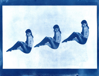 Dani, 2025, #3 | Original Cyanotype Prints | Ready to Ship