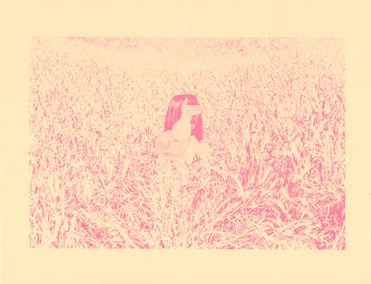 Glassell Park, 2024. Bubblegum | Risograph Print | 8.5x11"