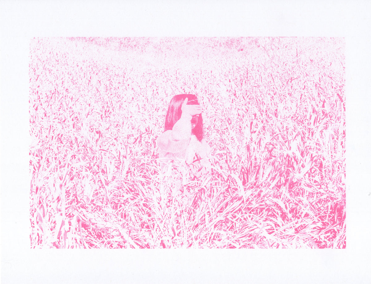 Glassell Park, 2024. Bubblegum | Risograph Print | 8.5x11"