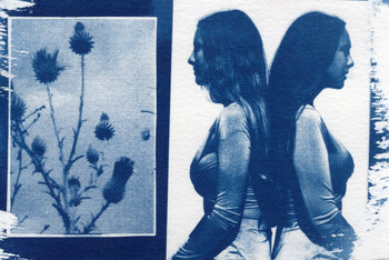 Sisters, 2021, #4 | Original Cyanotypes | Ready to Ship
