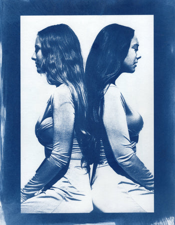 Sisters, 2021, #4 | Original Cyanotypes | Ready to Ship