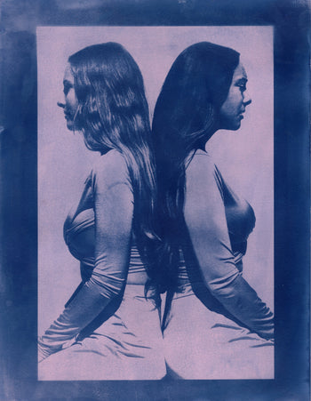 Sisters, 2021, #4 | Original Cyanotypes | Ready to Ship
