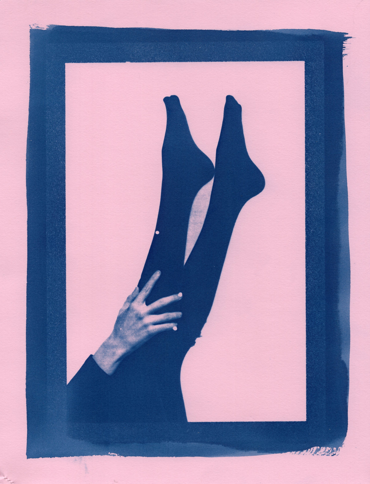 Dani, 2025, #4 | Original Cyanotype Prints | Ready to Ship (Copy)