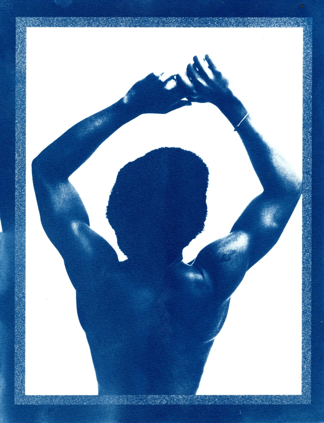 Glenn #2, 2025 | Variations | Original Cyanotypes | 8.5x11"