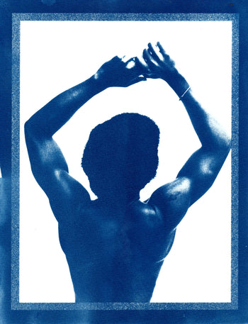 Glenn #2, 2025 | Variations | Original Cyanotypes | 8.5x11"