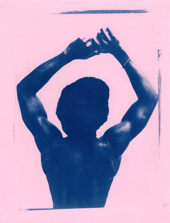 Glenn #2, 2025 | Variations | Original Cyanotypes | 8.5x11"