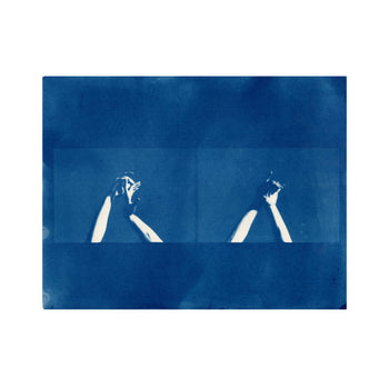 Hands, 2025 #3 | Original Cyanotype Print | Ready to Ship | 1 of 1