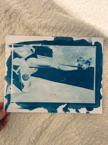 8.5x11"  | Original Cyanotype Prints | Ready to Ship