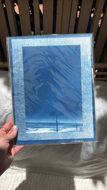 8.5x11"  | Original Cyanotype Prints | Ready to Ship