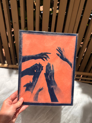 8.5x11"  | Original Cyanotype Prints | Ready to Ship